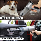 Yougfin Car Vacuum Cleaner Cordless, 3 in 1 Handheld Vacuums Brushless Motor High Power 12500PA Compressed Air Dusters Cordless Vacuum Cleaners for Car Home
