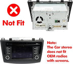 2+32G Android 13 Double Din Car Stereo for Mazda 3 2010-2013 with 9 Inch Touchscreen Radio Built-in Wireless Carplay/Android Auto/GPS/Bluetooth/FM/AUX-in/Steering Wheel Controls/Backup Camera