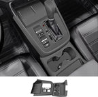 Temmis Center Console Silicone Organizer with Cup Holder for Honda CRV 2023-2026 (Gasoline Version), Full-Wrap Center Consel Electrostatic adsorption Cover for Honda CRV-Black