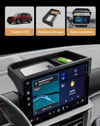 ECOZEN 2026 Explorer Dash Console Organizer - Behind Screen Organizer For 2025-2026 Ford Explorer(Active/ST-Line/Platinum/ST) Accessories - Dashboard Storage Behind Screen Center Console Organizer