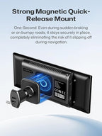 INNOVV V2 10.3 Inch Wireless CarPlay & Android Auto HD IPS Touch Screen 1920x720, Universal Fit, Plug and Play, Mirror Link, GPS, Loop Recording, Siri & Google Assistant, Adjustable Magic Stand