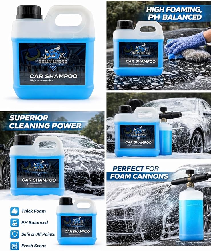 Bully Limpio Car Shampoo (Concentrated)