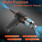 Car Vacuum Cleaner Portable Cordless with 6000PA Suction, Mini Handheld Vacuums Cleaner with Air Duster and Blower, High Power Hand held Cleaners for Car, Home, Office, Pet Hair, Keyboard