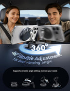 JOYROOM Only for iPhone 15W Magsafe Car Charger with Vacuum & Gel Strong Suction, 360° Vacuum Magnetic Car Phone Holder Charger, Car Mount for iPhone 17 Pro Max Air 16 15 14 13 12, Blue