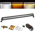 Auxbeam LED Led Light Bar 42 Inch 240W Straight Spot Flood Combo Led Off Road Lights, Amber White Strobe Offroad Fog Light Memory Function Yellow Driving Work Lights for Truck with DT Wiring Hardness