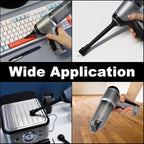 Yougfin Car Vacuum Cleaner Cordless, 3 in 1 Handheld Vacuums Brushless Motor High Power 12500PA Compressed Air Dusters Cordless Vacuum Cleaners for Car Home