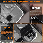 Center Console Organizer Compatible with BMW 1 2 3 4 Series X3 X4 F40 F44 G20 G21 G22 G23 G24 G26 G01 G02 M4 G82 M3 G80 i4 i3 LHD Modification ABS Hidden Storage Box