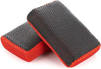 2 Pcs Fine Grade Clay Scrubber for Auto Detailing and Car Detailing, Clay Sponge Decontaminates Debris, Painted Surfaces, and Road Grime Efficiently and Easily, Enhance Gloss and Color Depth