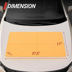 DSV Standard Premium Car Chamois Drying Towel, Drying Super Absorbent Chamois Cloth for Car Wash, Spotless & Scratch and Lint Free Shine, Shammy Towel for Car– 27.5 X 17 inches, 1 - Pack