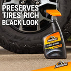Armor All Tire Shine, One-Step Tire Shine Spray for Precise, Even Shine and Minimal Overspray, 2 Count