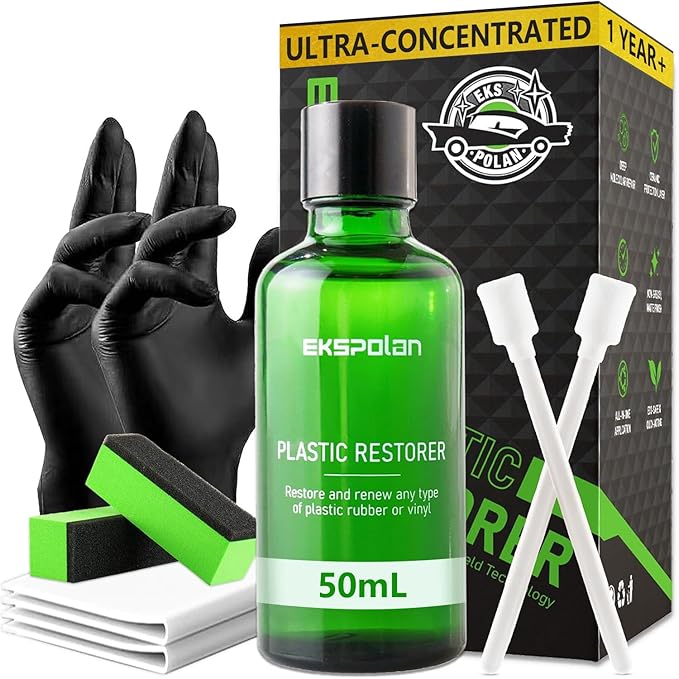 Car Detailing Kit | Plastic Restorer & Graphene Spray Coating