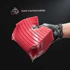 Car Wash Sponge, SPTA 3 Pack Big Red Sponge, Scratch-Free Car Cleaning Sponge, Durable Cross Cut Grid Sponge for Auto Multi Use Cleaning Washing Surfaces