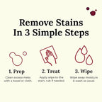 Chateau Spill Wine Stain Remover Spray - On-the-Go Wine Spill Cleaner - EPA Safer Choice Certified Carpet & Upholstery Cleaner - No Added Phosphates Laundry Stain Remover Spray - 4 Fl Oz, Pack of 25