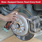Brake Cleaner, Non-chlorinated Brake Cleaner Spray Can, Oil-Dust-Rust Remover for Disc, Caliper, Spring, Clutch, Rotor, Pad, 14.82 oz 2Can