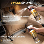toretark Instant & Powerful Carpet Cleaner Spray, Stain Remover for Seats, Fabric & Floor Mats, Upholstery Cleaner Removes Tough Stains, pH Balanced, Minimal Residue, 16 fl oz*2