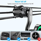 Coolpow for MagSafe Car Mount Charger【Upgraded Strongest Magnet Power】Magnetic Phone Holder for Car Vent【360 Adjustable】Magnetic Car Phone Holder Mount Charger for iPhone 16 Pro Max 15 14 13 12 Plus
