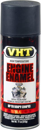 VHT SP139 550° Engine Enamel High Heat Spray Paint – GM Satin Black – 11 oz. Aerosol Can
