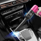 Portable Car Vacuum Cordless,2-in-1 Blow Suction Handheld Cleaner with Multi-Nozzles, Rechargeable Mini Vacuum for Car, Home, Office, Pet Hair, Sofa, Keyboard.