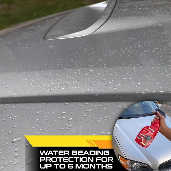 Formula 1 Ceramic Spray Detailer (23 oz.) - Ultimate Glossy Shine and Protection for All Car Surfaces - Long-Lasting Water Beading - Quick & Easy Application