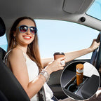 TOPABYTE 3PCS Center Console Accessories for Tesla New Model Y Juniper 2026 2025 Model 3 Highland 2024 Cup Holder Insert, Screen Edge Protector Frame, Wireless Charger Mat Silicone, Black