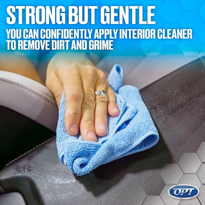 Optimum Interior Cleaner - Car Interior Cleaning and Detailing Spray - Safe on Leather, Upholstery, Interior Trim, Dash, and Plastic (1 Gallon)