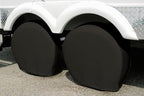 Explore Land Tire Covers 4 Pack - Tough Wheel Protector for Truck, SUV, Trailer, Camper, RV Universal Fits Tire Diameters 29-31.75 inches, Black