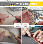 Steel File,Metal File,Half-Round/Round Files and 6 pcs Needle Files with Storage Bag and Steel Brush for Woodwork, Metal, Leather and Plastic