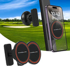 2-Pack Magnetic Golf Cart Phone Holder, Golf Cart Phone Mount with N52 Magnets Compatible with EZGO, Club Car, Yamaha, Golf Cart Accessories