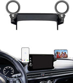 Magnetic Car Phone Holder for 2023 2024 2025 2026 Honda Pilot Accessories Apply to 7/9 Inch Touch Screen Fixed Clip MagSafe Passenger Cell Phone Mount Hands-Free 360 Degree Rotation