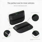 2 Pack Car Seat Gap Filler Organizer,Premium Leather Console Organizer Interior Accessories for Phone,Sunglasses,Keys, and Small Items, Universal Fit for Car, SUV and Truck