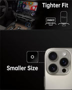 ONINCE Wireless carplay Adapter USB c, Convert Factory Wired CarPlay/Android auto to Wireless, Designed for USB-C Port Cars, Stable Connection
