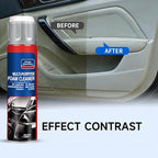 Glodway Leather Cleaner,Odor Eliminator With Brush,Foam Spray,Great For Car Interior,Seats,Leather,Fabric,Upholstery,Plastic,Dashboard More,Peach Scent,21.98 OZ