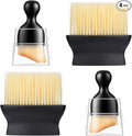 Soft Bristle Car Interior Brush, 4 PCS Gtziqa Curved Design Cars Duster Interiors Detail Brushes Car Interior Detailing Brush Cleaning Tool with Cover for Dashboard Interiors Exterior Keyboard Leather
