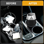 Car Trash Can with Lid - 1-Pack, Interior Accessories for Vehicles, Leakproof Garbage Can with 15 Detachable Trash Bags, Multipurpose Organizers and Storage Solutions for Home and Office
