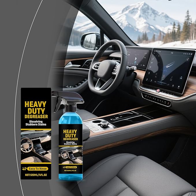 Inside Car Cleaner, Non Greasy Detailing Shine Protectant, Interior Detailer Spray Car Leather Cleaner, for Dashboard Seat Carpet Leather Upholstery Truck SUV RV Sedan Prevent Fading Cracking