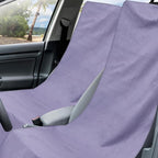Hahafelt 2 Pack Car Seat Towel Cover and Athletic Running Towel with Storage Bags, Sweat Washable Gym Seat Protector Non Slip for Dog Pet Workout Running Outdoor Sport Activities(Pure Gray)