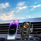 Wireless Car Charger Mount, 15W Fast Charging Auto Clamping Car Charger Holder for iPhone/Samsung for iPhone 17 16 15 14 13 12 11 Pro,Samsung Galaxy S26 Ultra S25 S24 Ultra S23 S22 S21 S20