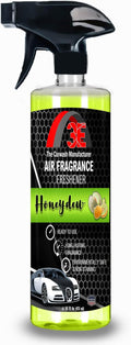 3E Car Air Freshener Premium Honeydew Scent 16 fl oz – Professional Automotive Air Freshener & Odor Eliminator, Long-Lasting Interior Fragrance for Cars, Trucks, SUVs, RV, Home & Office (HONEY DEW)
