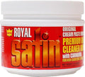 Garry's Royal Satin - One Step Automotive Cleaner Wax - Oxidation Remover and Restoration Wax For Cars, Trucks, & Busses - Carnauba/Hydro-Polymers - Shine Restorer - Original Cream Paste, 32 Oz
