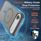 SUPFINE Magnetic for iPhone Air Case (Compatible with MagSafe)(Military Grade Drop Protection) Slim Translucent Matte Shockproof with Anti-Fingerprint Phone Cover for 17 Air,Gray