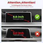 Car Phone Holder Compatible with BMW X1 2016-2022 / BMW X2 2018-2023 Accessories 8.8 inch Touchscreen Fixed Clip,360°Rotation Magnetic Phones Mount for Phones (not fit 6.5 inch)