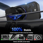 15W MagSafe Car Mount Charger Samsung Android Wireless Car Charger for Samsung Galax S26 Ultra/Z Fold Flip 7/S25 Ultra/S24 FE/S23,Magnetic Air Vent Phone Holder Fast Charging for iPhone 17e,Pixel 10A