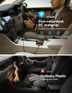 JOYROOM 175W USB C Car Charger Fast Charging, 3-Port Car Phone Charger PD100W+45W+USB30W Type C Car Charger Adapter with 100W USBC Cable Compatible with iPhone 16 Pro Max/16e, Samsung, iPad, Laptop