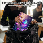 Case for 6" Kindle 11th Generation Case 2024/2022 Release,Leather Slim Folio Adjustable Stand Cover with Auto Wake/Sleep for Basic Kindle 2024/2022 11th Gen e-Reader,Glitter Butterfly