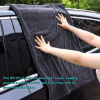 Microfiber Towels for Cars, 23.6"x35.4" 1200 GSM Ultra Thick Soft Car Detailing Drying Towel, Super Absorbent Double Twisted Loop Cloth Cleaning Towel for Car Truck SUV