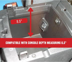 for Wrangler JL Center Console Organizer Gun Safe Box with Key Lock for Jeep Wrangler JL JLU 2018-Present for Gladiator JT 2020-Present Black Storage Accessories