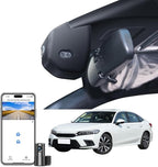 Mangoal Front 4K & Rear 1080p Dash Cam Custom fit for 11th Honda Civic 2022-2026(Black), Si Type R Hatchback XL Sport SE EX_L Touring 1.5 2.0T, OEM Look, WiFi & App, GPS, 128GB Card