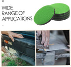 GLEAVI 5pcs Automotive Glass Scratch Repair Polishing Pads Kit Mesh Windshield Scratch Remover Discs for Efficient Car Glass Restoration and Repair