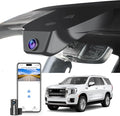 Mangoal Front 4K & Rear 1080P Dash Cam Custom fit for GMC Yukon, Yukon XL 2023-2026(Model A), SLE SLT AT4 Denali Denali Ultimate, Integrated OEM Look, UHD 2160P Video, GPS, 128GB Card