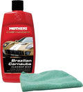 Mothers California Gold® Brazilian Carnauba Cleaner Wax Bundle with Microfiber Cloth (2 Items)